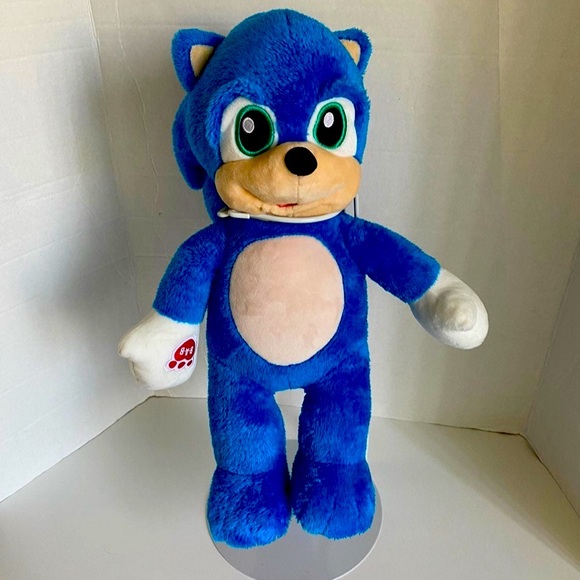 Build a bear Online Exclusive Sonic the Hedgehog 2019 Plush Sega Nintendo
